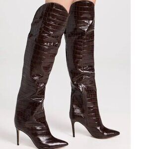 Elegant Over the Knee Brown Boots